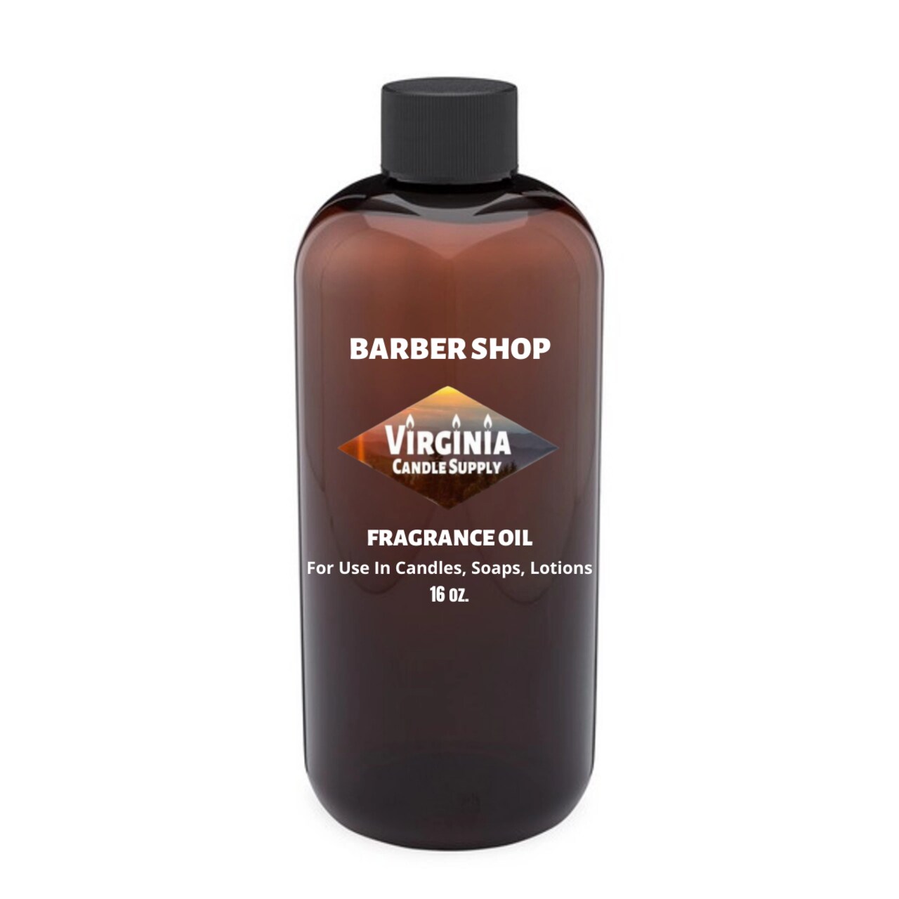 Barber Shop Fragrance Oil (16 oz Bottle) for Candle Making, Soap Making, Tart Making, Room Sprays, Lotions, Car Fresheners, Slime, Bath Bombs, Warmers…